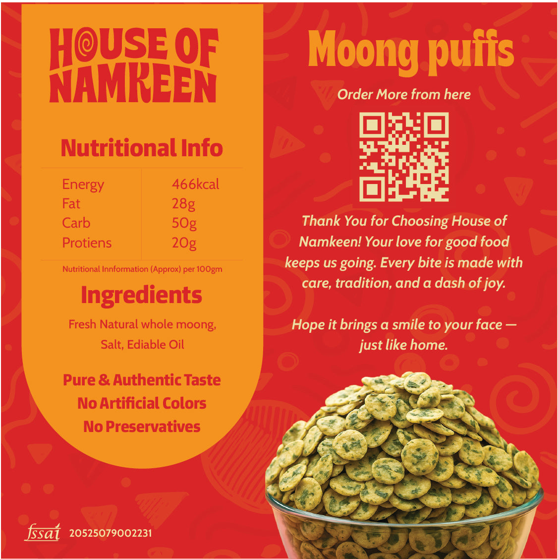 Moong Puffs