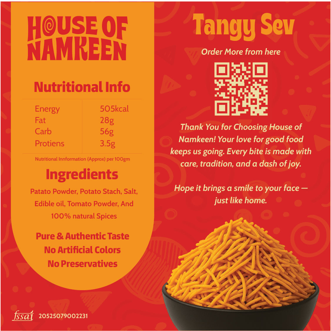 Tangy Sev